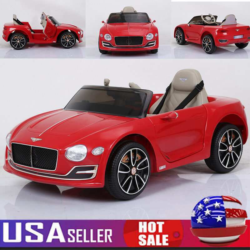 LICENSED Bentley Style Kids Electric Ride On Car Toys 12V 2.4G Remote Control