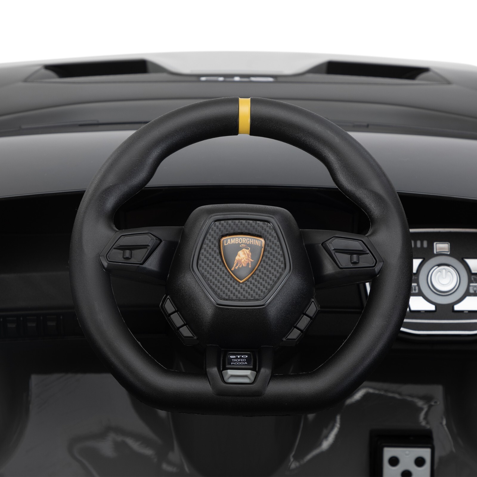 24V TOBBI Kids Electric Ride On Car Licensed Lamborghini STO W/ 360° Drifting