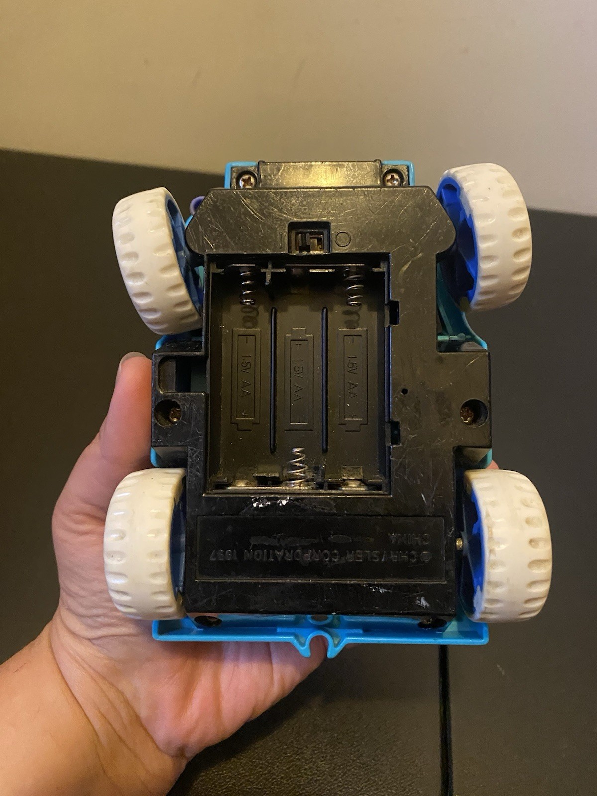 1998 Power Wheels Tommy Jeep Blue 🚙 Works But Flawed See Video Link
