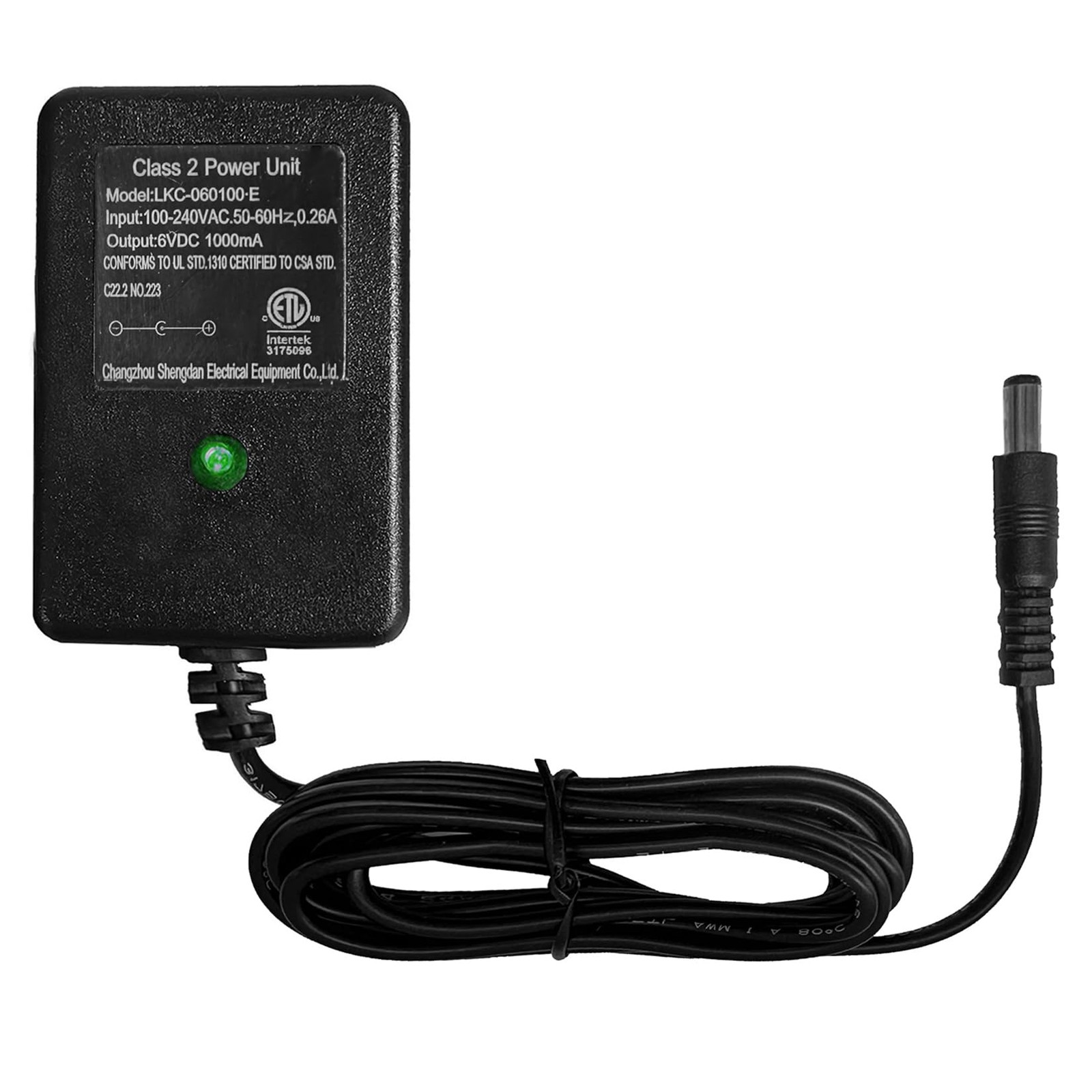 Bumper Car Charger 6V 1A Universal for Flybar Kidzone Ride-On Cars 6Volt