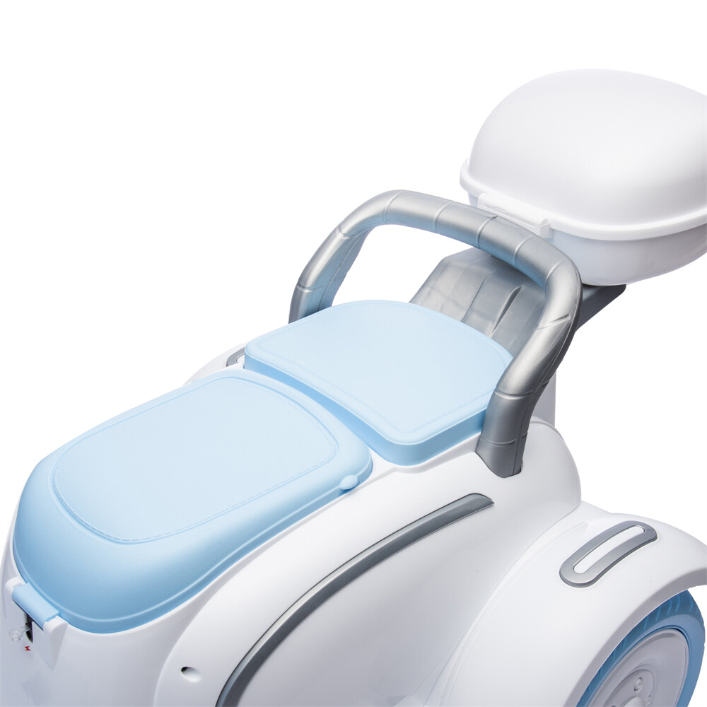 12V 2-Seater Kids Ride On Electric Motorcycle 3-Wheel Toy 1.86-3.11mph Aged 3-6