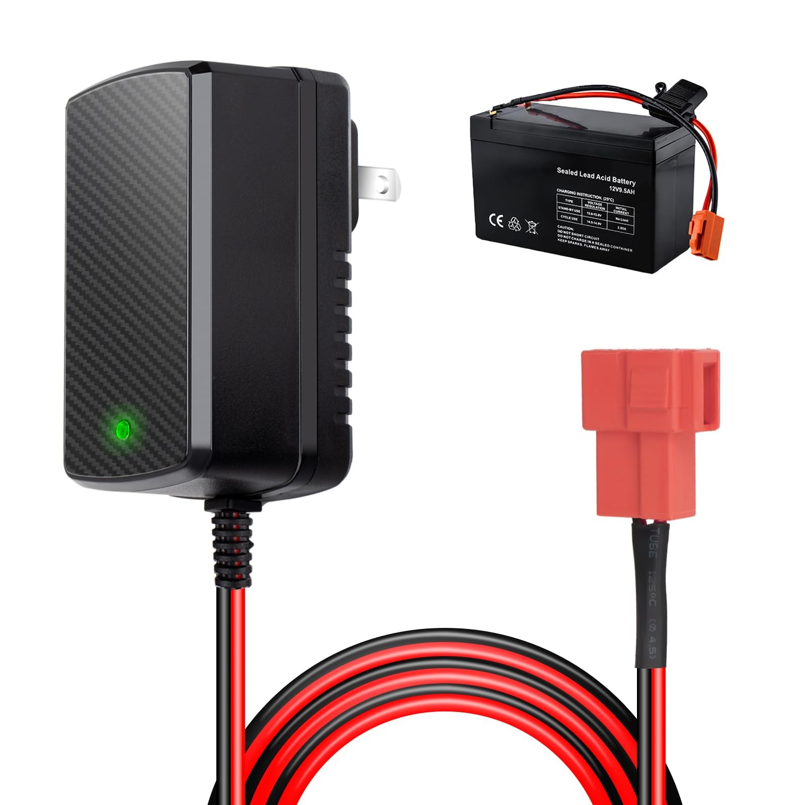 12V Charger for Kids Ride On Toys Cars for Kid TRAX GMC, BMX X6, Kid TRAX GMC…