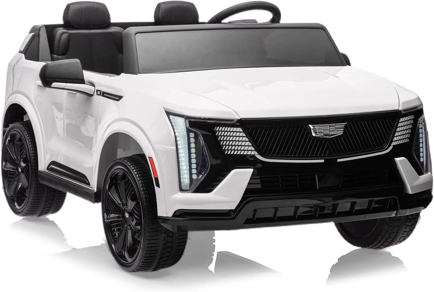 Remote Control Cadillac 24V Ride On Electric Car,2Seater, 4Wheel Shock Absorbers
