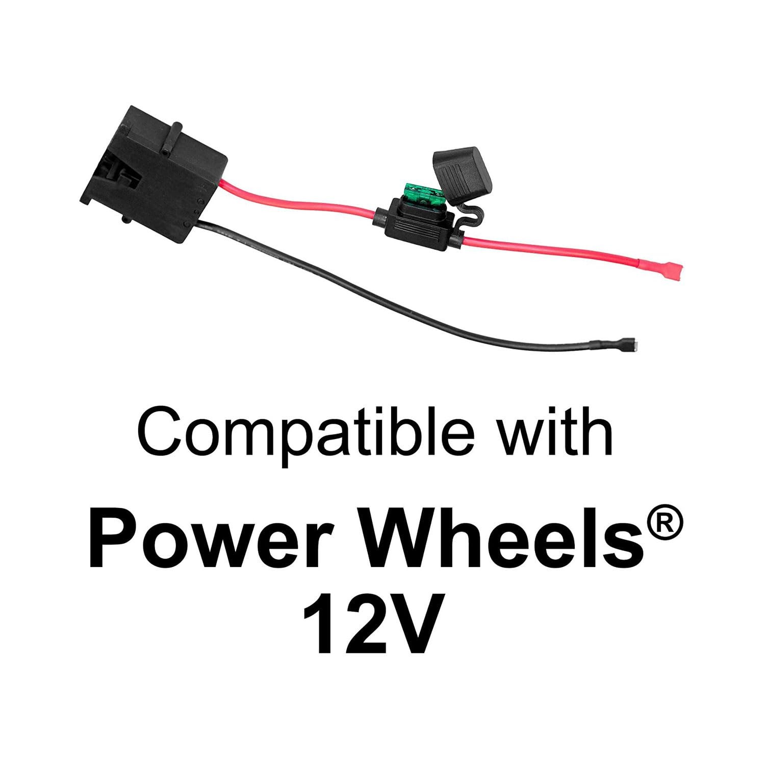 Replacement Battery 12 Volt Power Wheels Fisher Price SA-PW12V Black