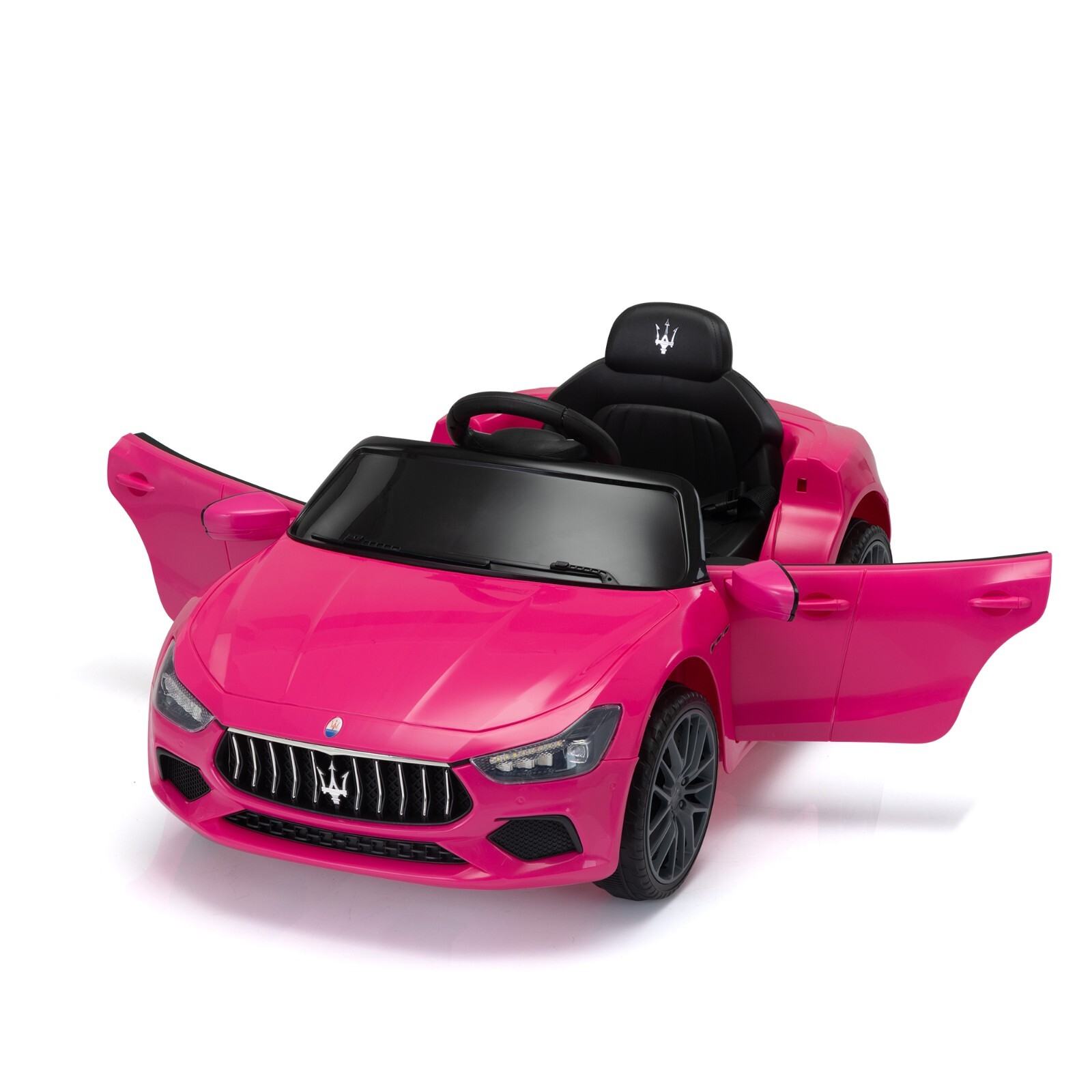 TOBBI 12V Kid Ride on Car Electric Vehicle Toy Maserati Ghibli Licensed w/Remote