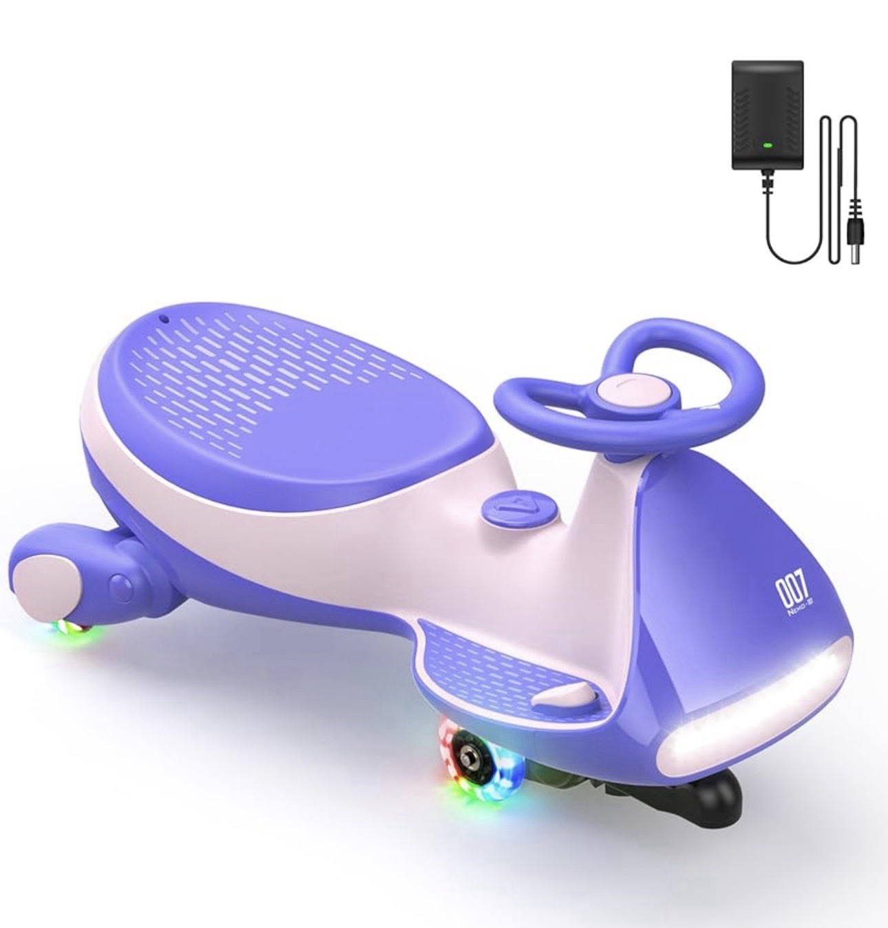 FanttikRide N7 Pro Electric Wiggle Car with Pedal, Rechargeable Battery