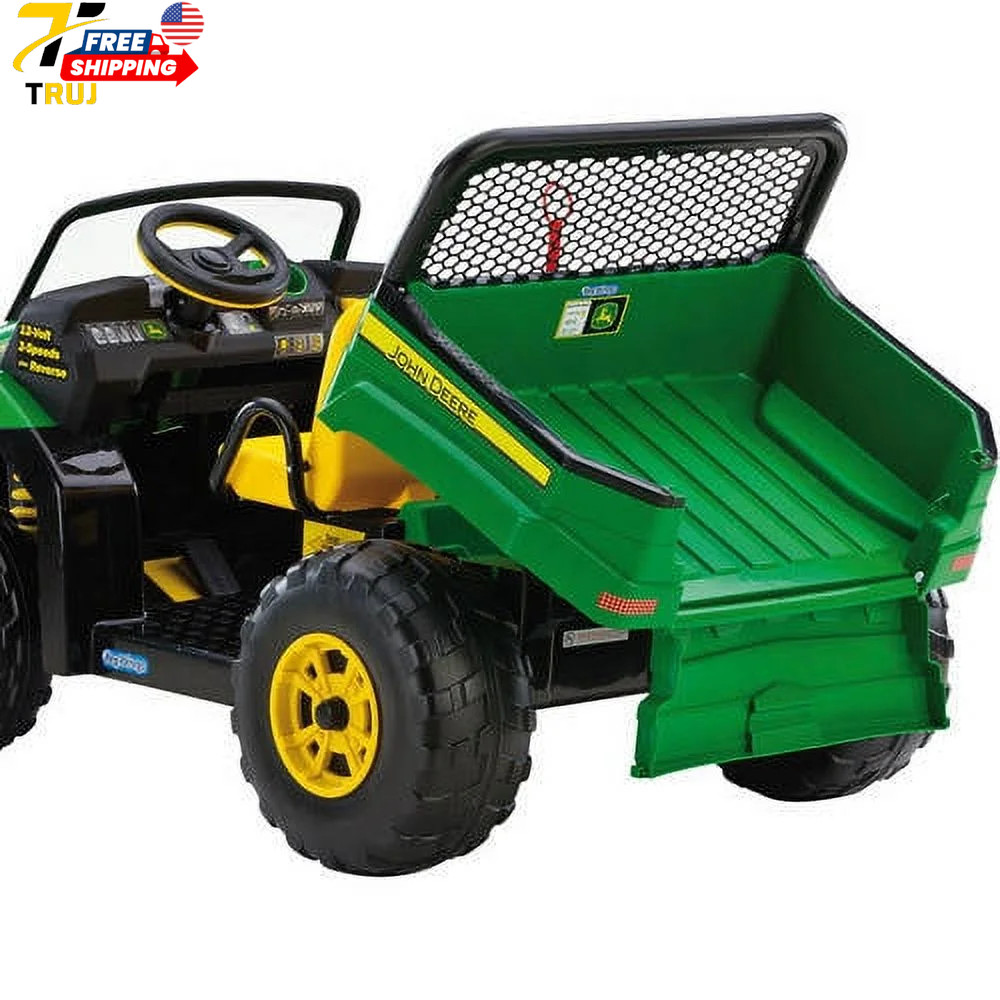 NEW Peg Perego John Deere Gator XUV 12 Volt Battery Powered Ride On Vehicle Kid