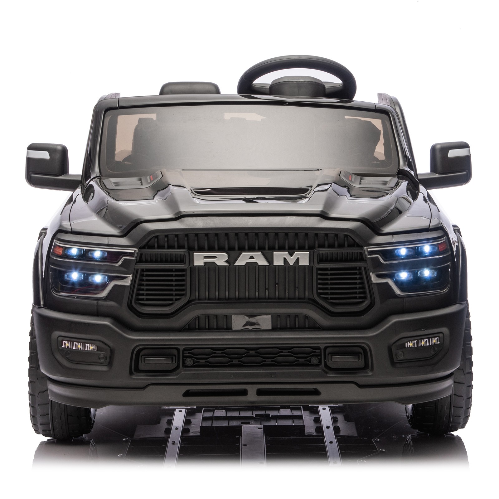 24V Dodge RAM 2500 Ride On Truck 2-Seater Official Remote Bluetooth MP3 USB Kids