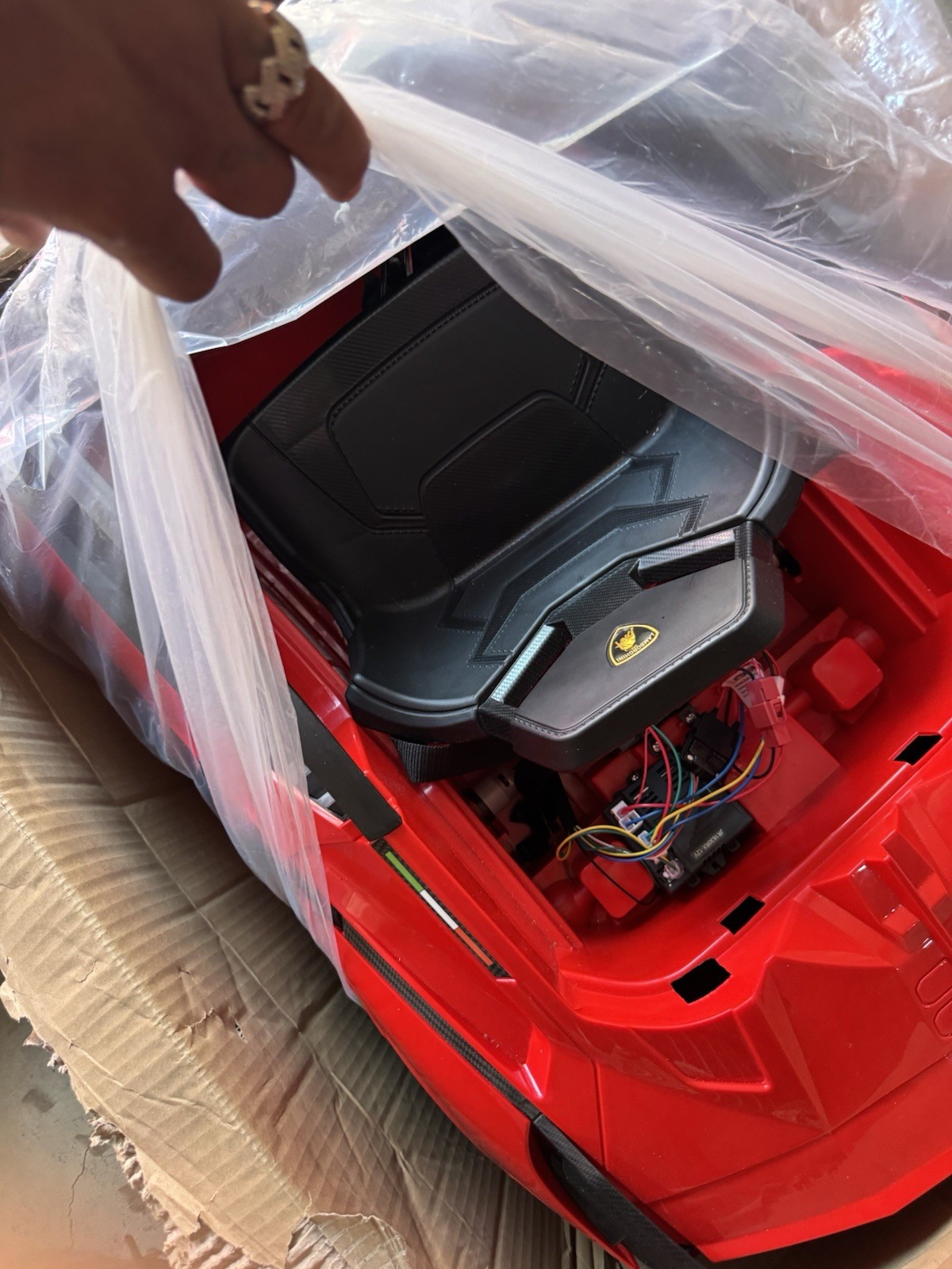 Lamborghini Sian 24V Remote Control Battery Powered Ride-On Car, Cars Theme