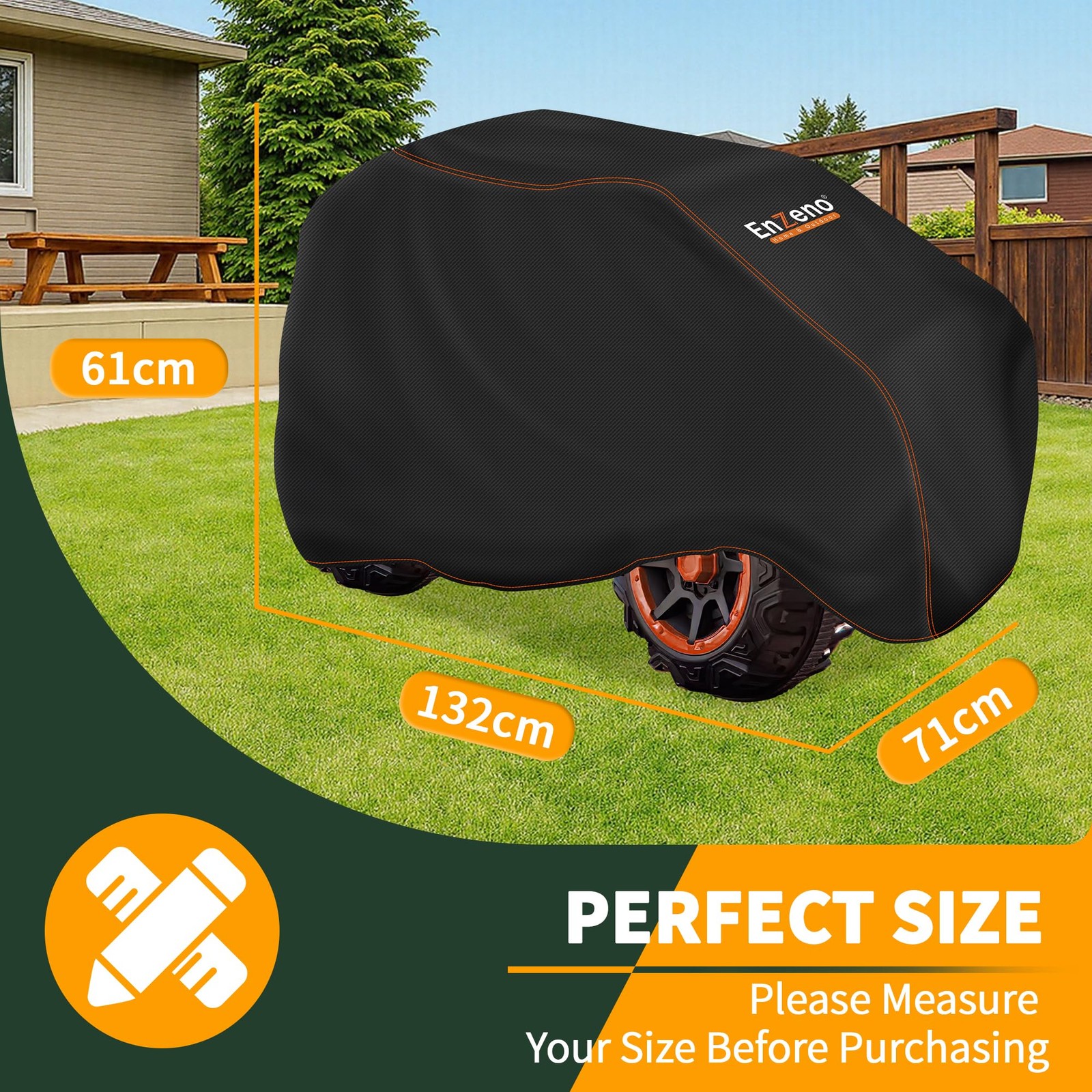 Ride-On Car Cover,Power Wheels Cover Waterproof,Outdoor Car Cover for Power W…