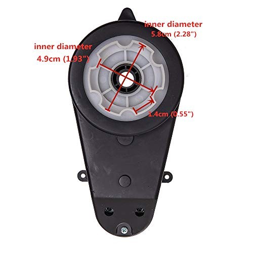12V550 40000RPM Gearbox with High Torque 12V DC Motor for Kids Ride on Car