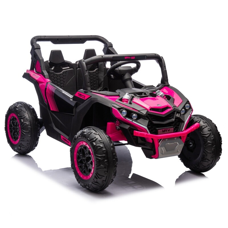 24V Kids Ride On UVT Car 4-Wheels Electric Car Toys Off-Road W/Remote for Kid 3+