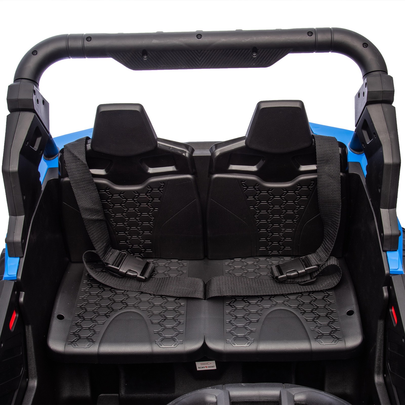 24V 7Ah Kids Ride On Rally UTV Car Parents Control LED Music 4-Wheel Suspension