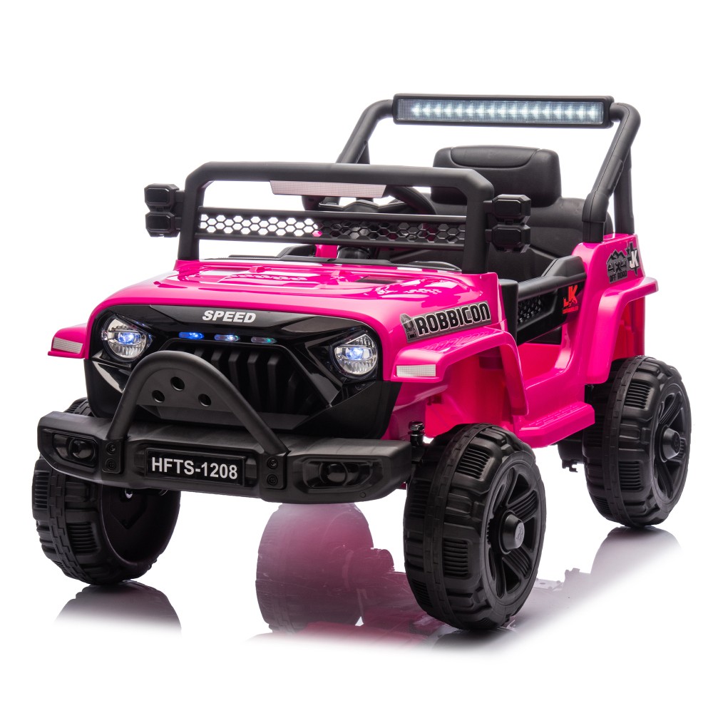 2 Seater Kids Electric Car 12V Ride on Toy Wheel Truck with Remote Control, LED