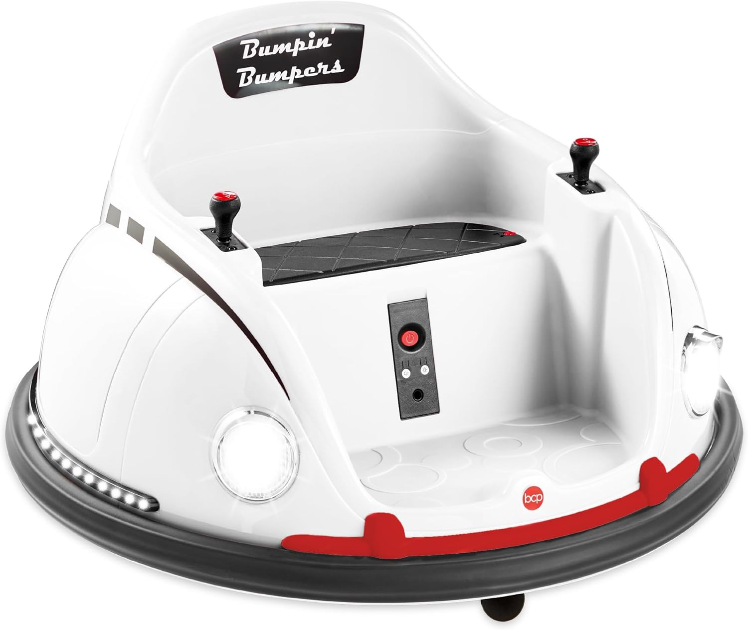 6V Electric Kids Ride on Bumpin Bumper Car, 1.5 – 6 Years Old, Parent Remote Con