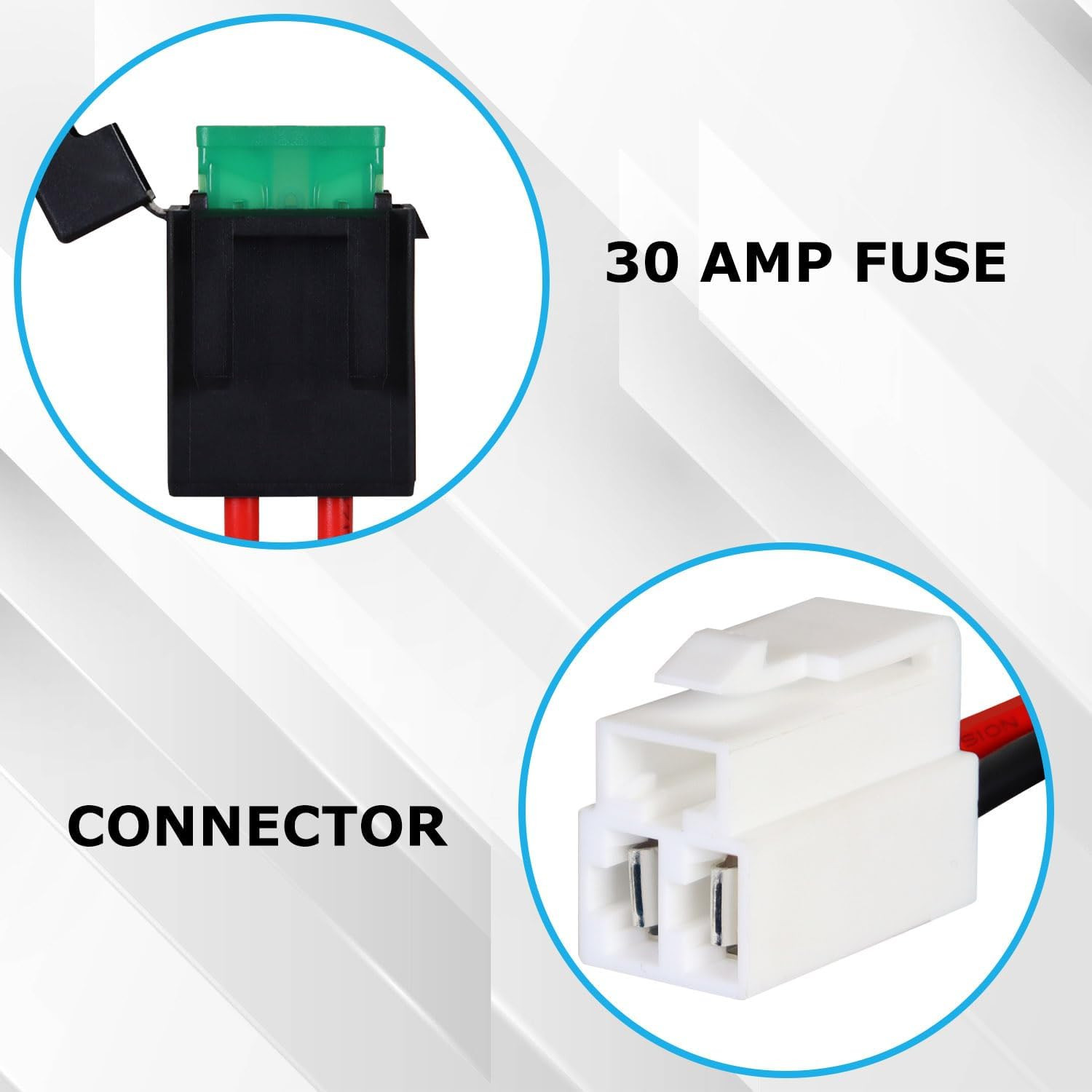 Extended Range Drop in Replacement for 12V Razor Scooter Ride on Toy 7Ah Battery