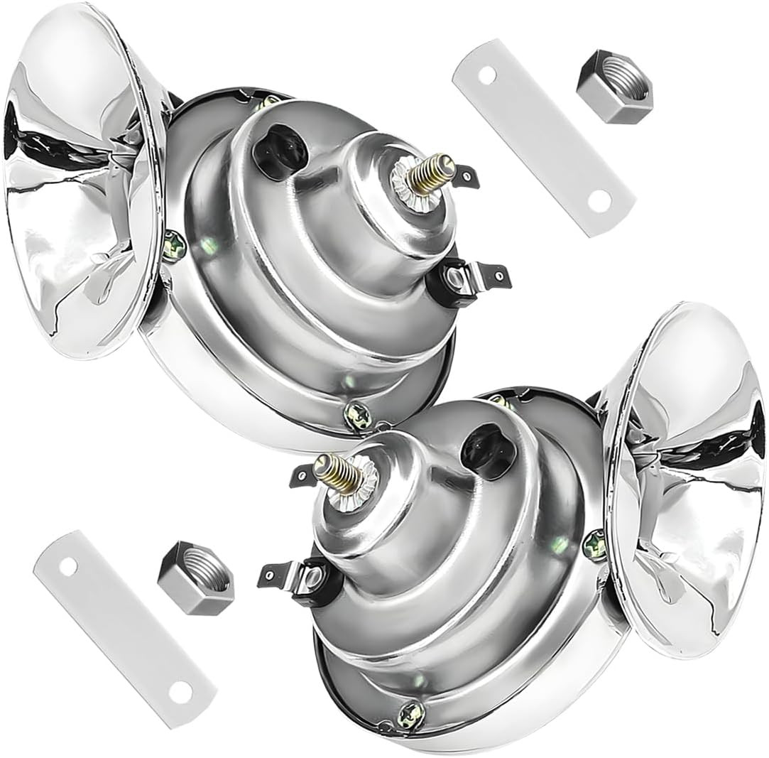 Super Loud Car Snail Horns, 12V 300DB Durable Car Horn Kit, High Low Tone