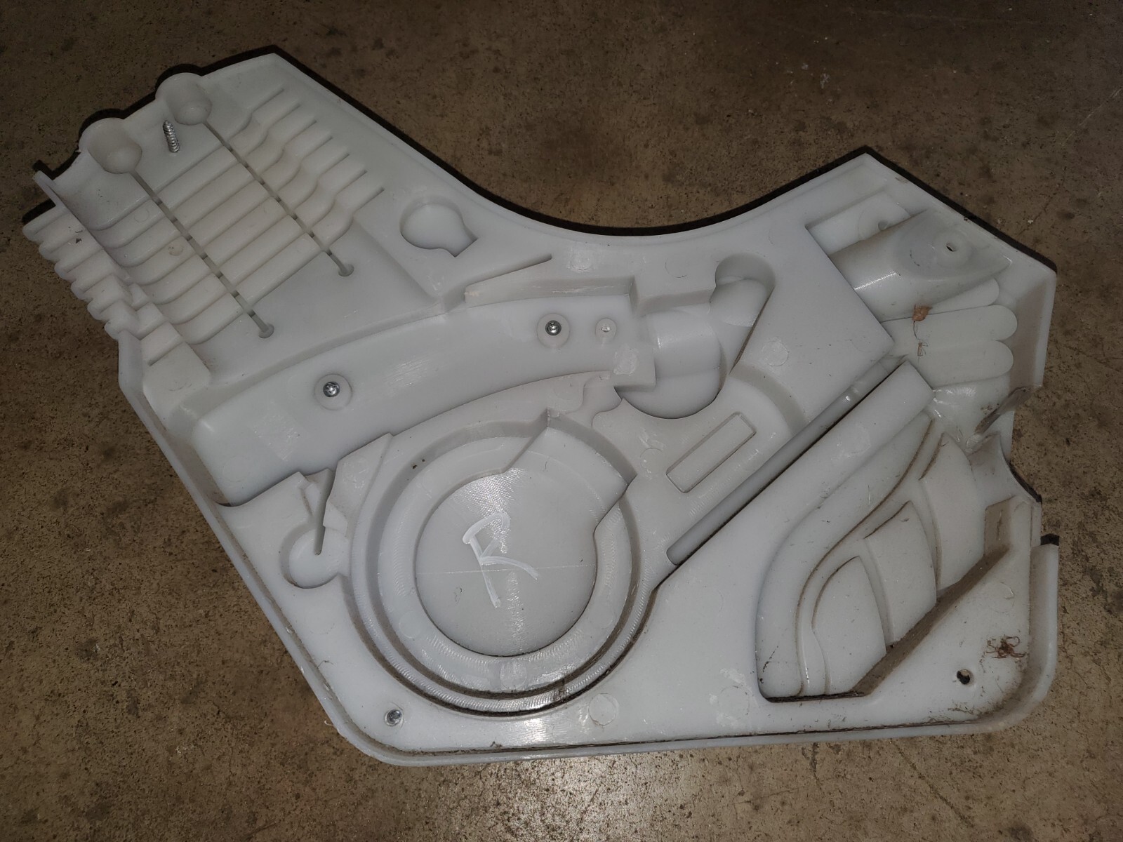 12V Yamaha Raptor Dumar Power Wheels Kids ATV Right Side Plastic Engine Panel