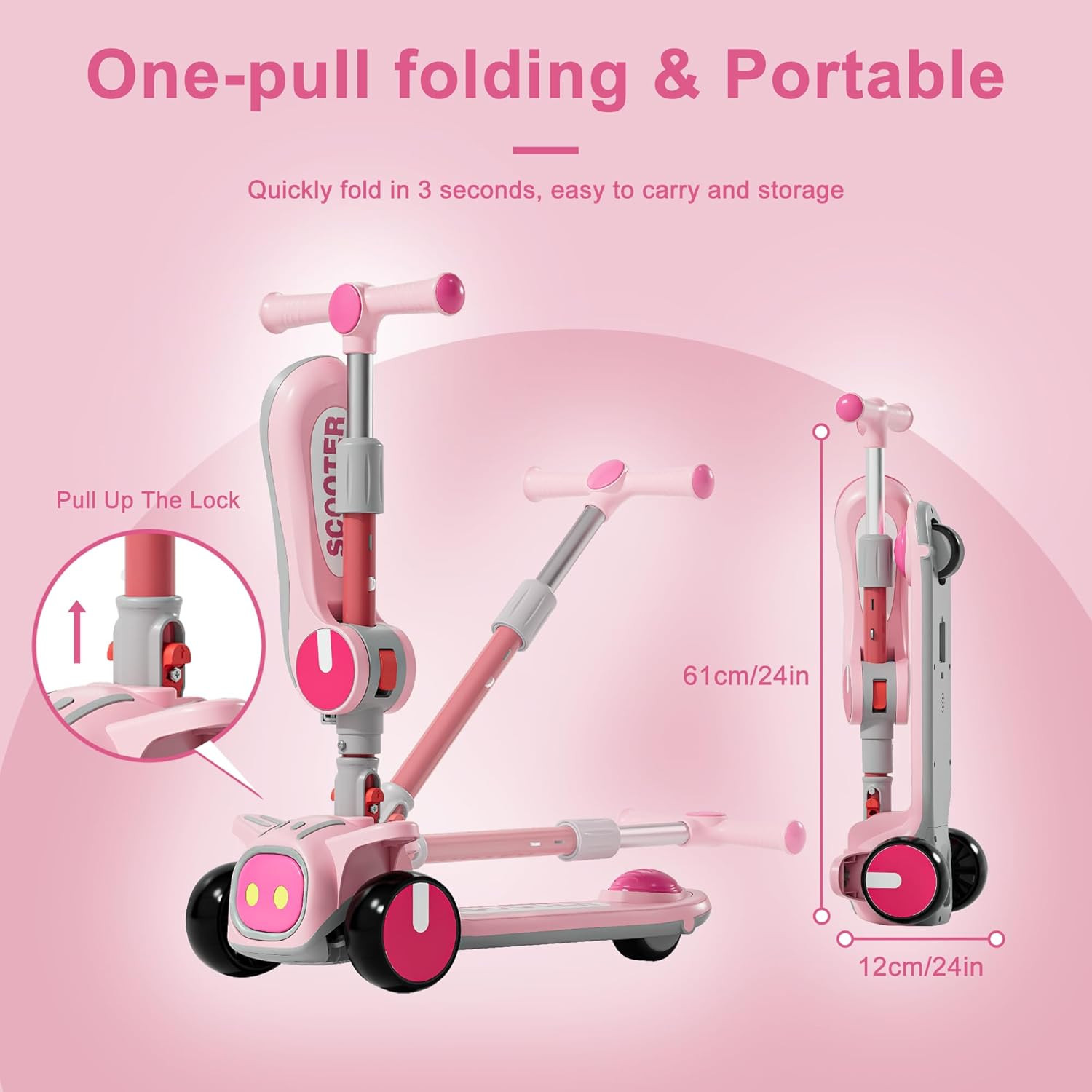 2-In-1 Scooters & 5 in 1Kids Drum Set