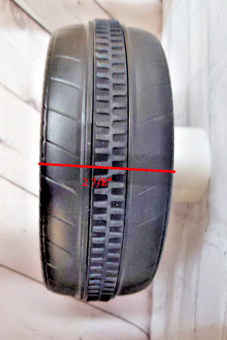 Genuine Dynacraft Driver Wheel for BMW I8 Coupe 9 3/8″x 2 7/8″ 15mm Single Whee