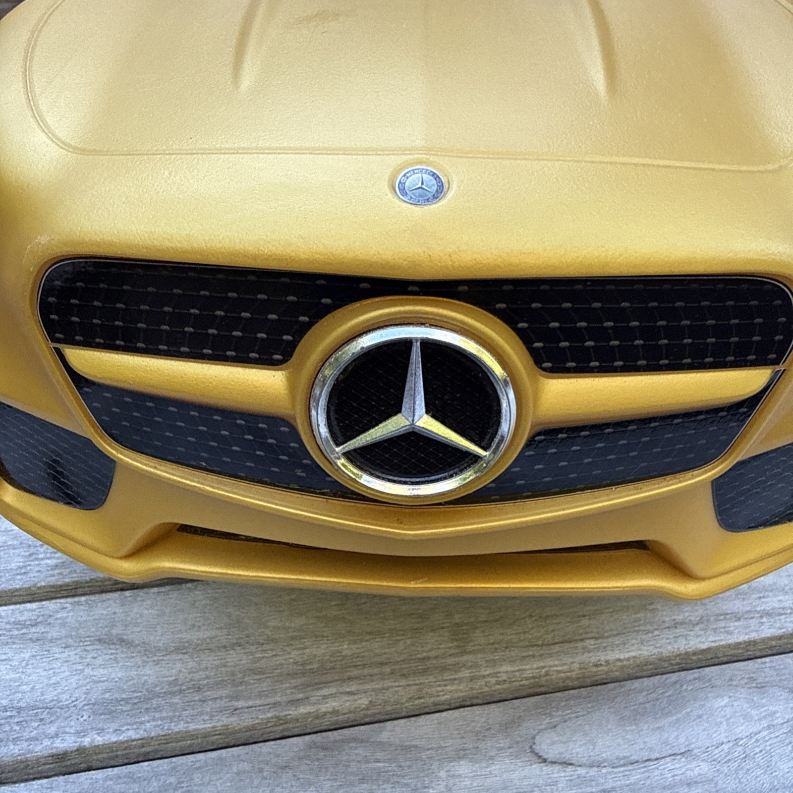 Mercedes-Benz AMG GT Bobby Car Ride-On Toy Car Gold – Genuine Licensed Model