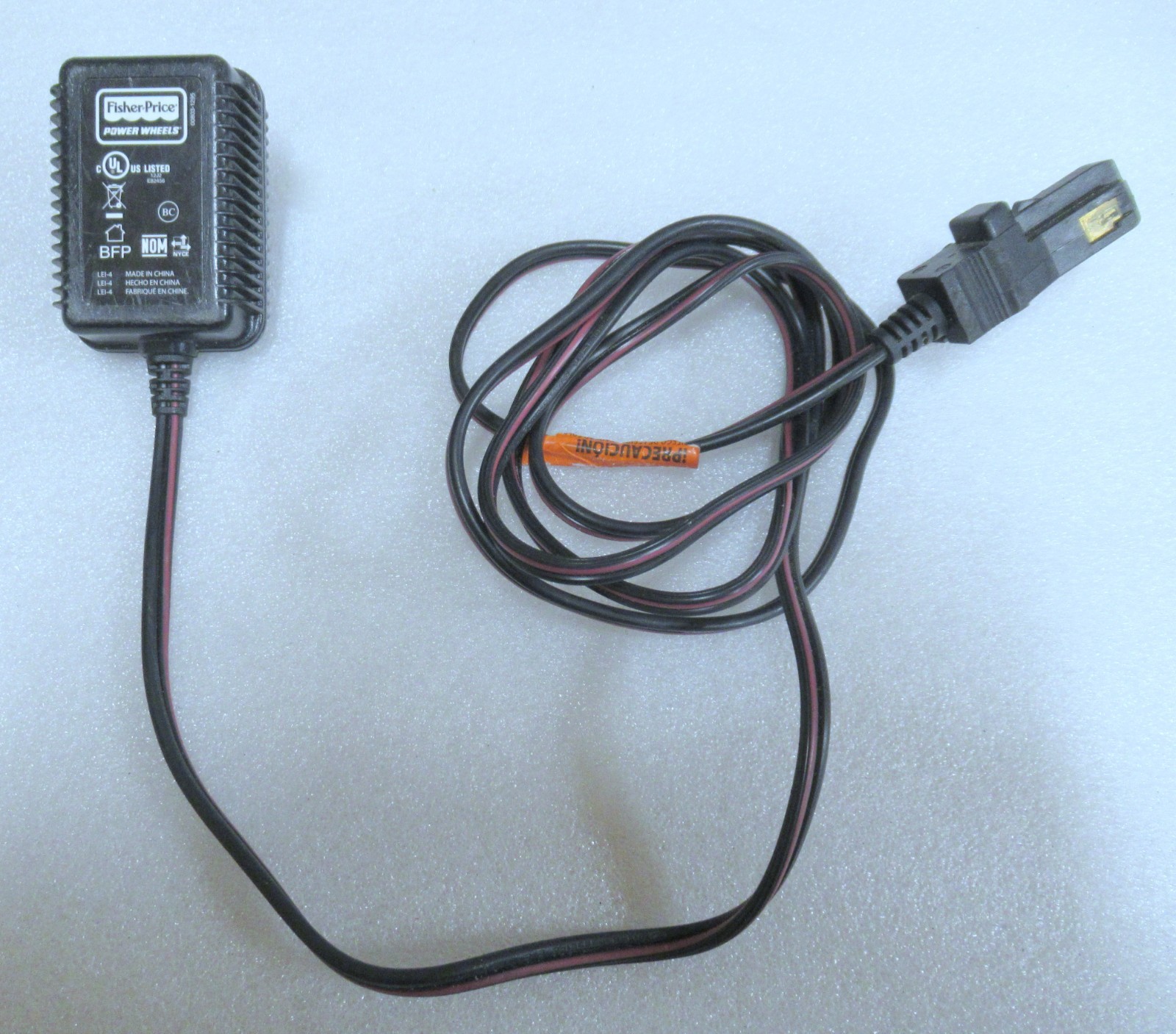 Genuine Power Wheels 12v Grey Battery Charger: 00801-1778 – 12V 1A