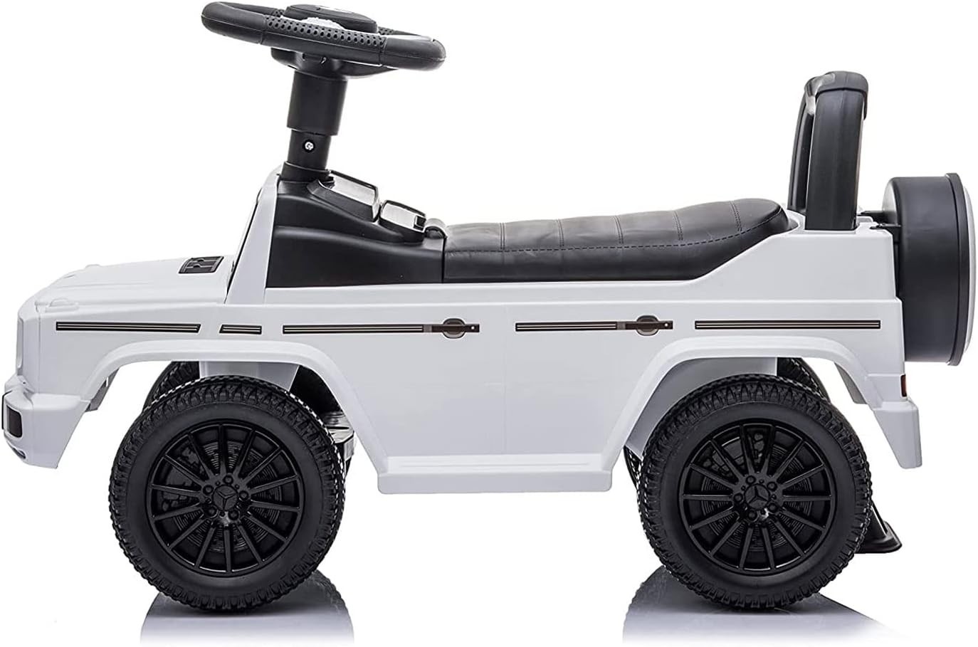 Kids Mercedes G-Wagon Ride On with Lights, Horn & Storage