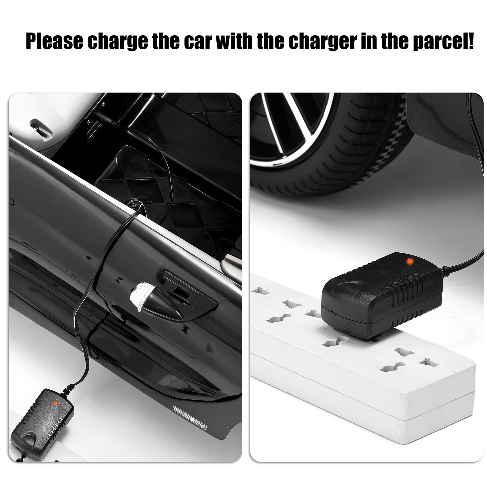 12V Kids Ride On Car Electric Battery Power Toy W/ LED Remote Control Xmas Gift