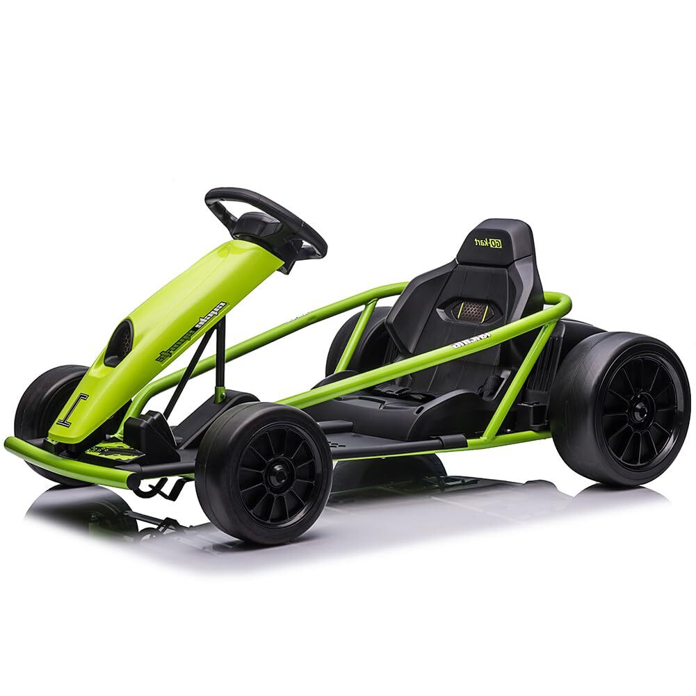 🔥24V Go Kart 3Ride On Toy for Kids 8-12 Years 8MPH High Speed 300W*2 Powerful