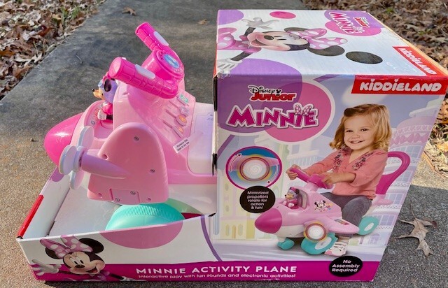 Disney Minnie Activity Plane by Kiddieland