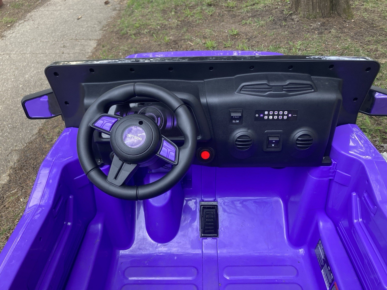 Jetson Kids Jeep Electric 2 Seat Ride-On Car – Purple. + Remote. See Description
