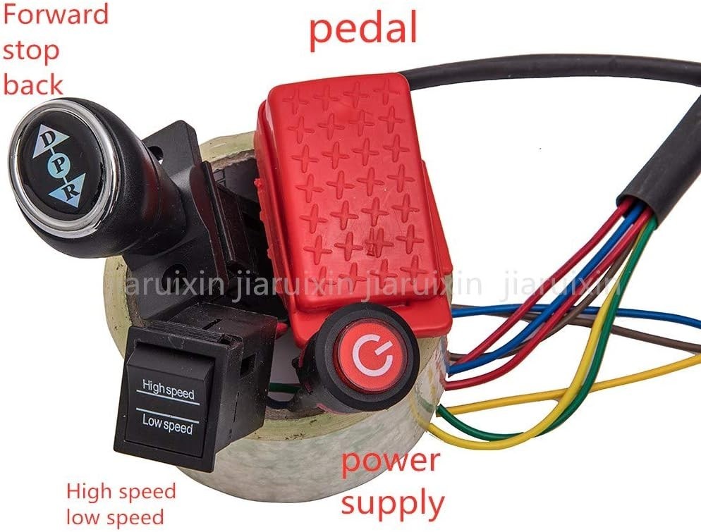 Complete Electric Ride-On Car DIY Accessory Set – Wires & Switch Included
