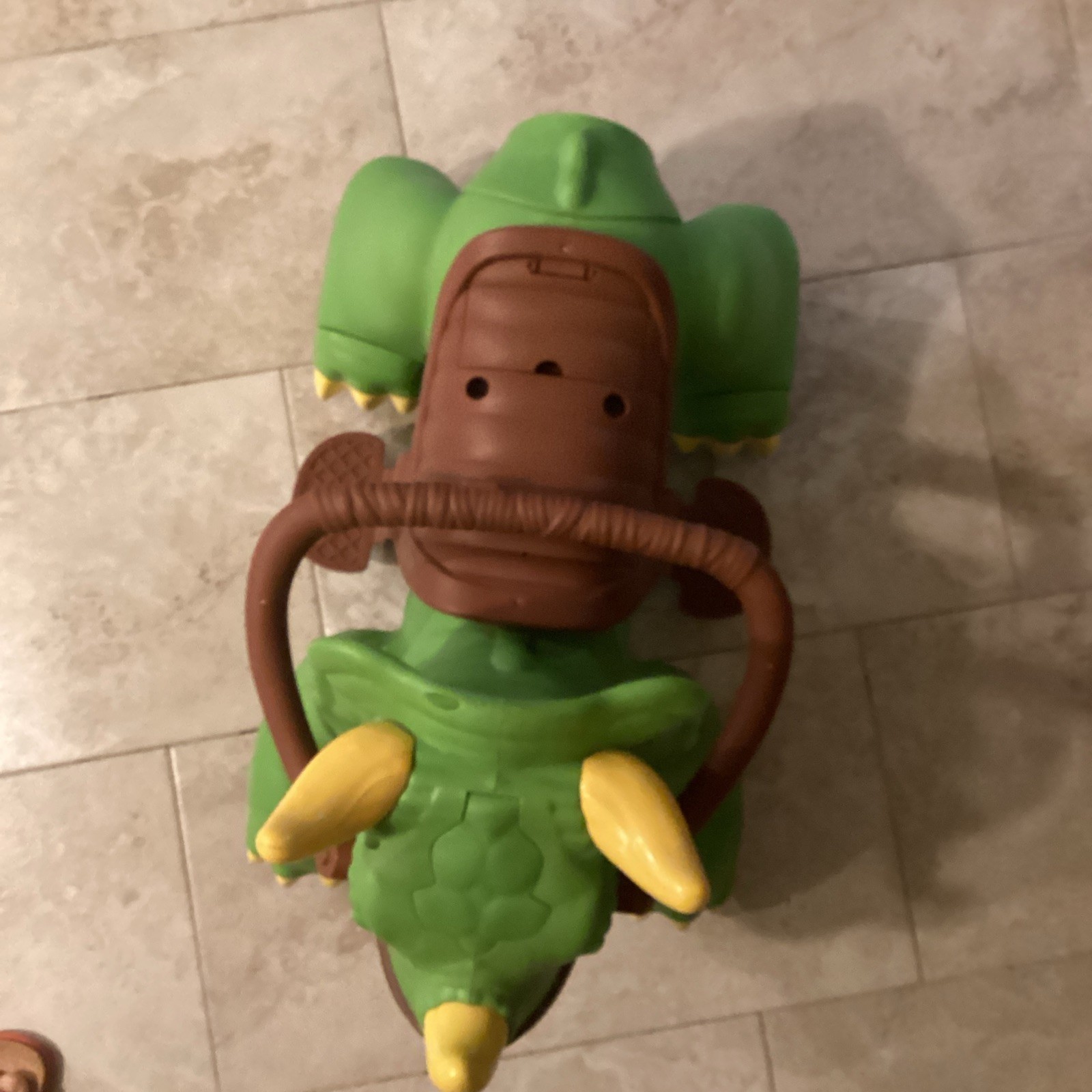 KID TRAX RIDEAMALS Dino Dinosaur Triceratops RIDE-ON TOY Rare HTF 18-30 Mths