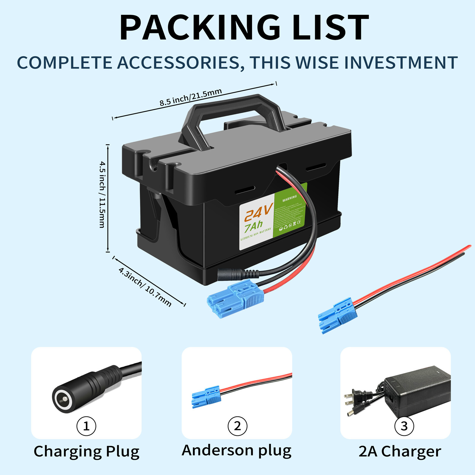 24V 7Ah Battery for Dynacraft Realtree Kids UTV Ride-On Toys