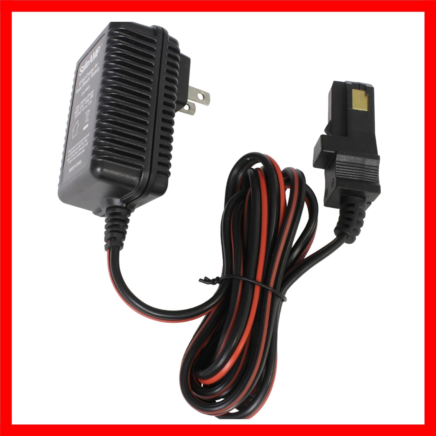 12V Charger Compatible ONLY with Power Wheels Gray Battery and Orange Top Bat…