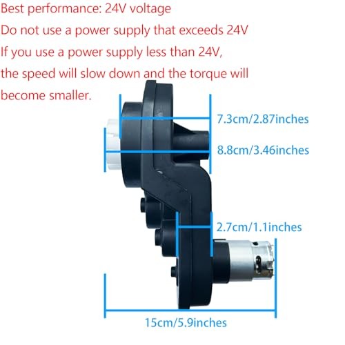 24 Volt RS555 35000RPM High Torque Power Wheels Motor 24V RS555 35000RPM