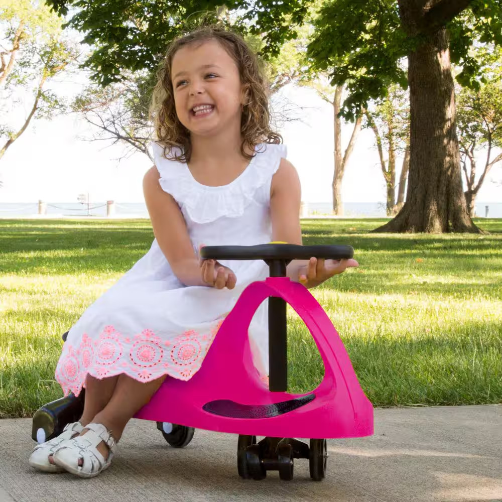 Ride on Toy Wiggle Car in Pink
