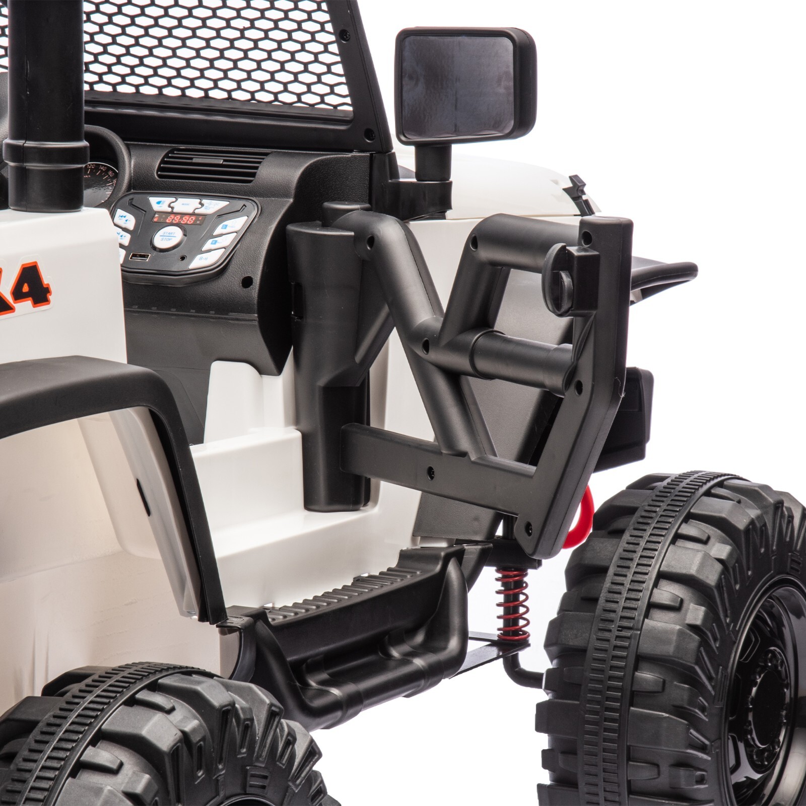 2 Seaters Ride on Car for Kids 24V Electric Truck Toy with Remote Control 400W