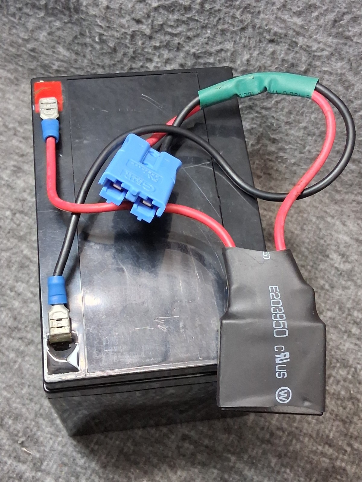 24V 7Ah Battery & Harness Connector, Disney Princess Carriage 24V Child Ride On