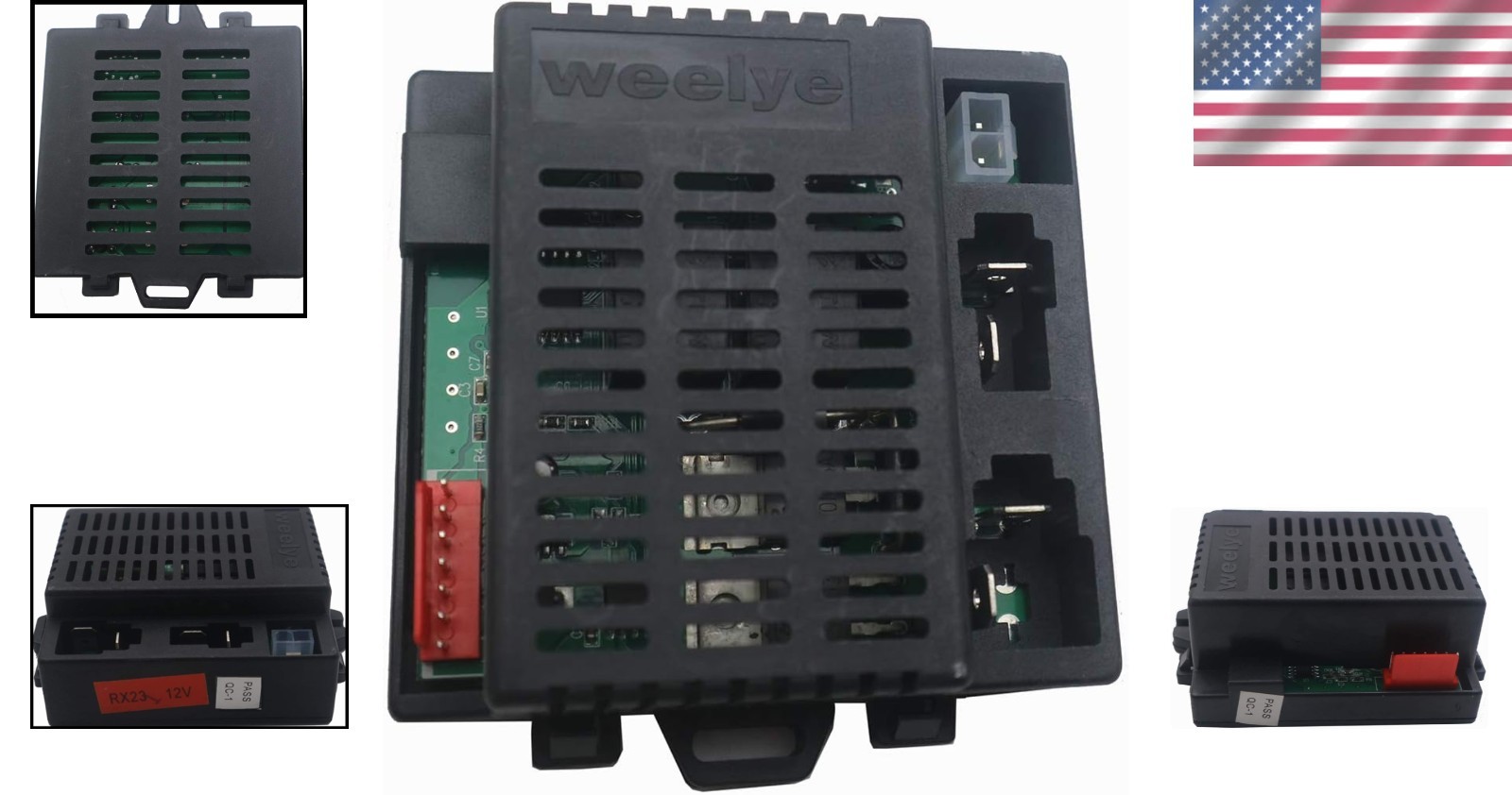 12V Control Box Replacement Part for Children’s Electric Ride-On Vehicles – RX23
