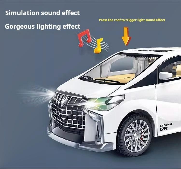 “Kids Inertia Pull-back Car Toy with Lights and Sound – Boys Gift Model Car”