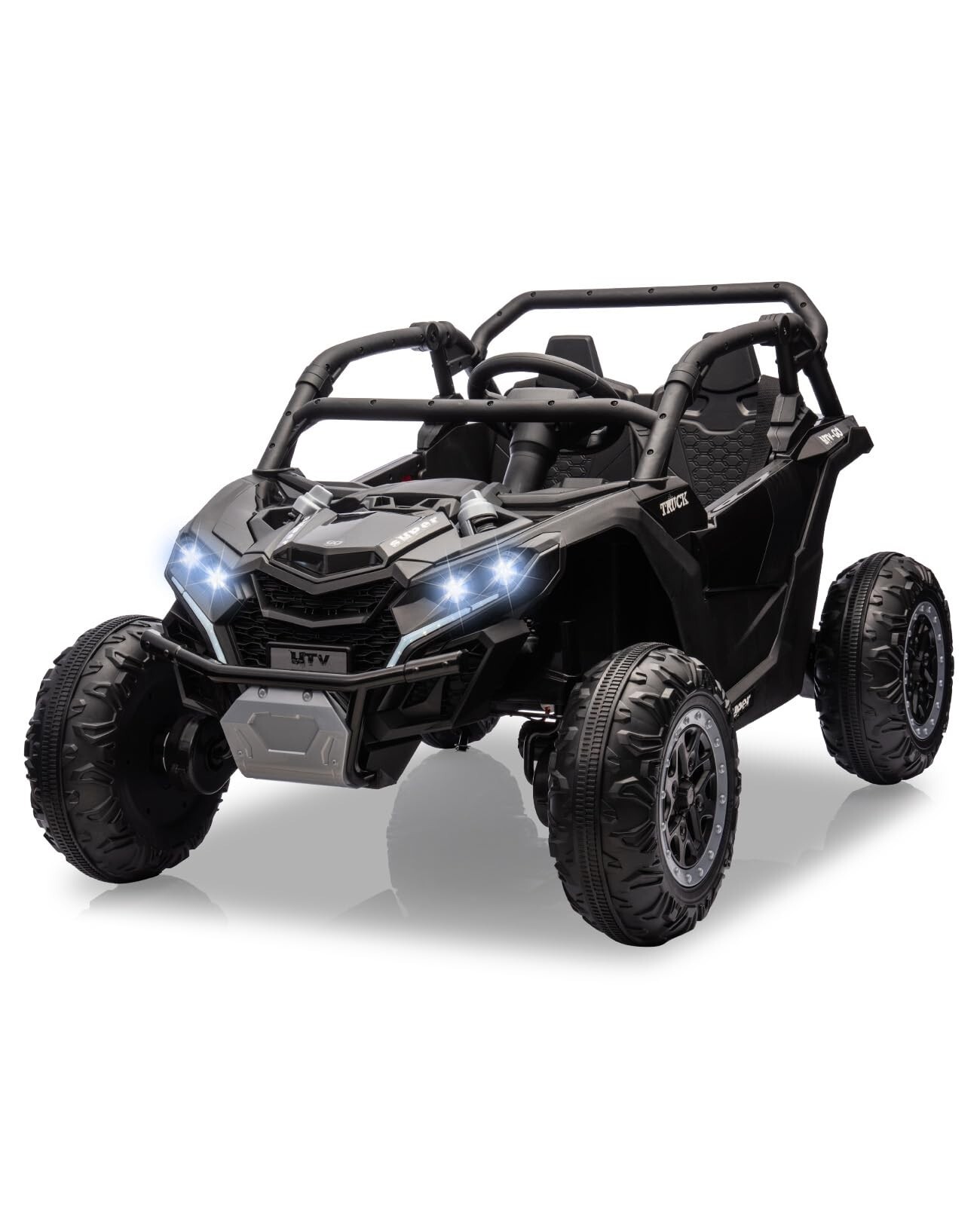 24V Ride on UTV Car Electric Toys 4WD Off-Road Quad W/Remote For Kids Gift