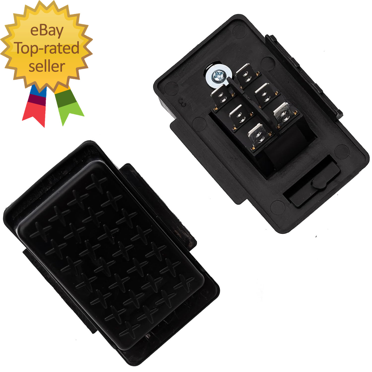 6/12/24 Volt Accelerator Foot Pedal Reset Control Switch for Kids Ride on Cars