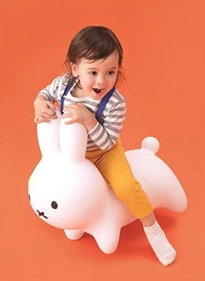 Miffy Bruna Bonbon (White) Ride-on toy Free Fedex delivery from japan
