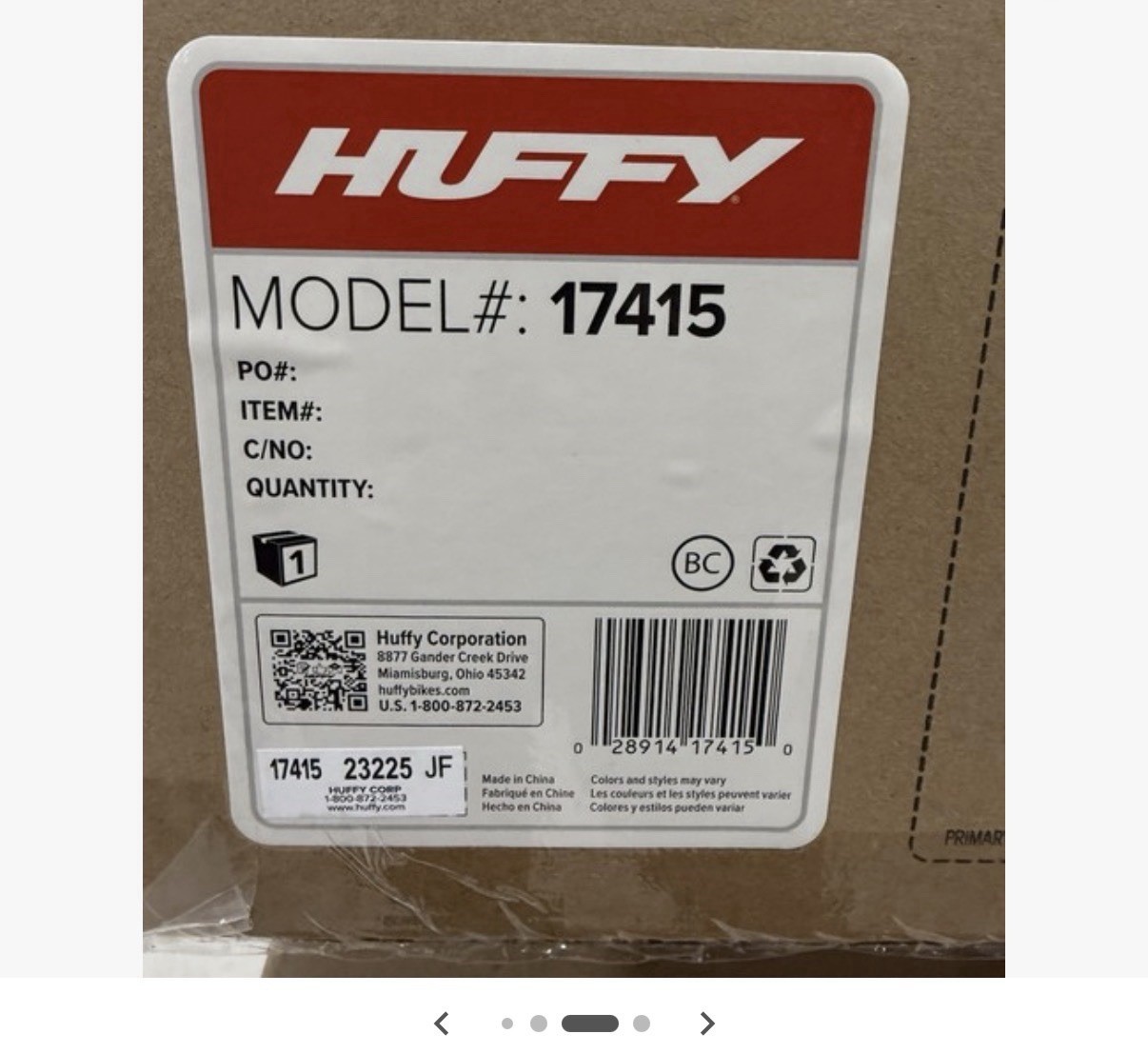 Huffy Disney Minnie & Mickey Convertible 6V Battery Ride-On Red 17415