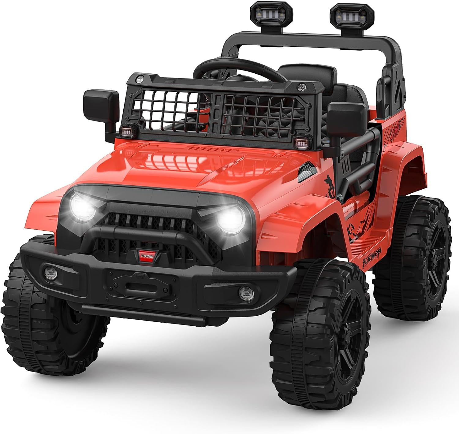 12V Kids Electric Ride on Truck Car W/Parent Remote Control, Spring Suspension,