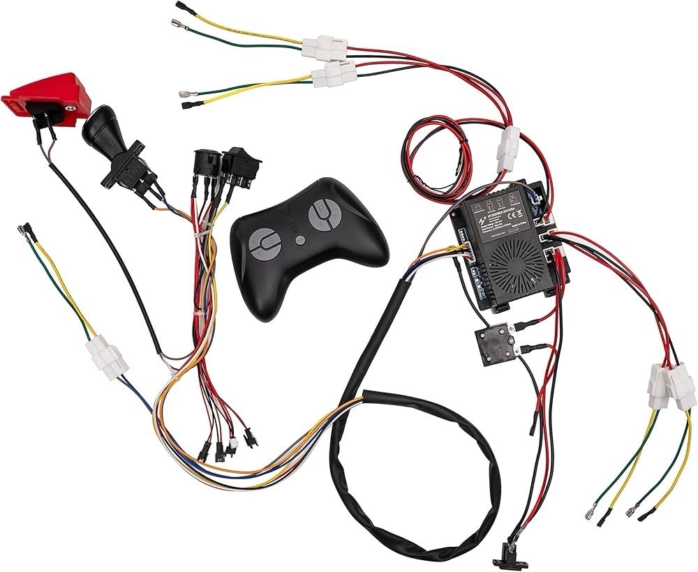 24 Volt Children Electric Car DIY Modified Wires and Switch Kit MISSING REMOTE