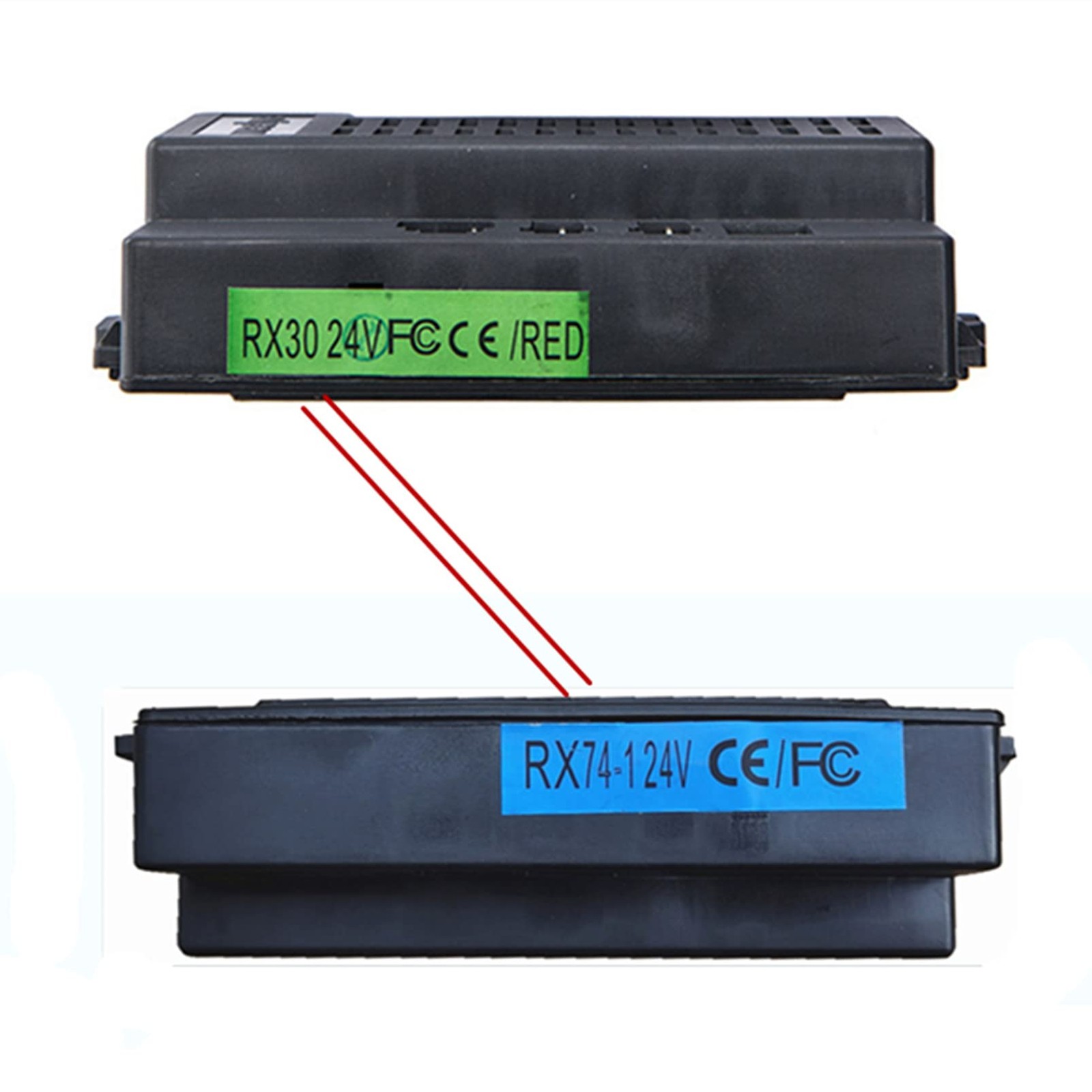 Weelye RX74 24V CE FC Control Box Receiver 2.4G Bluetooth,RX30 Large