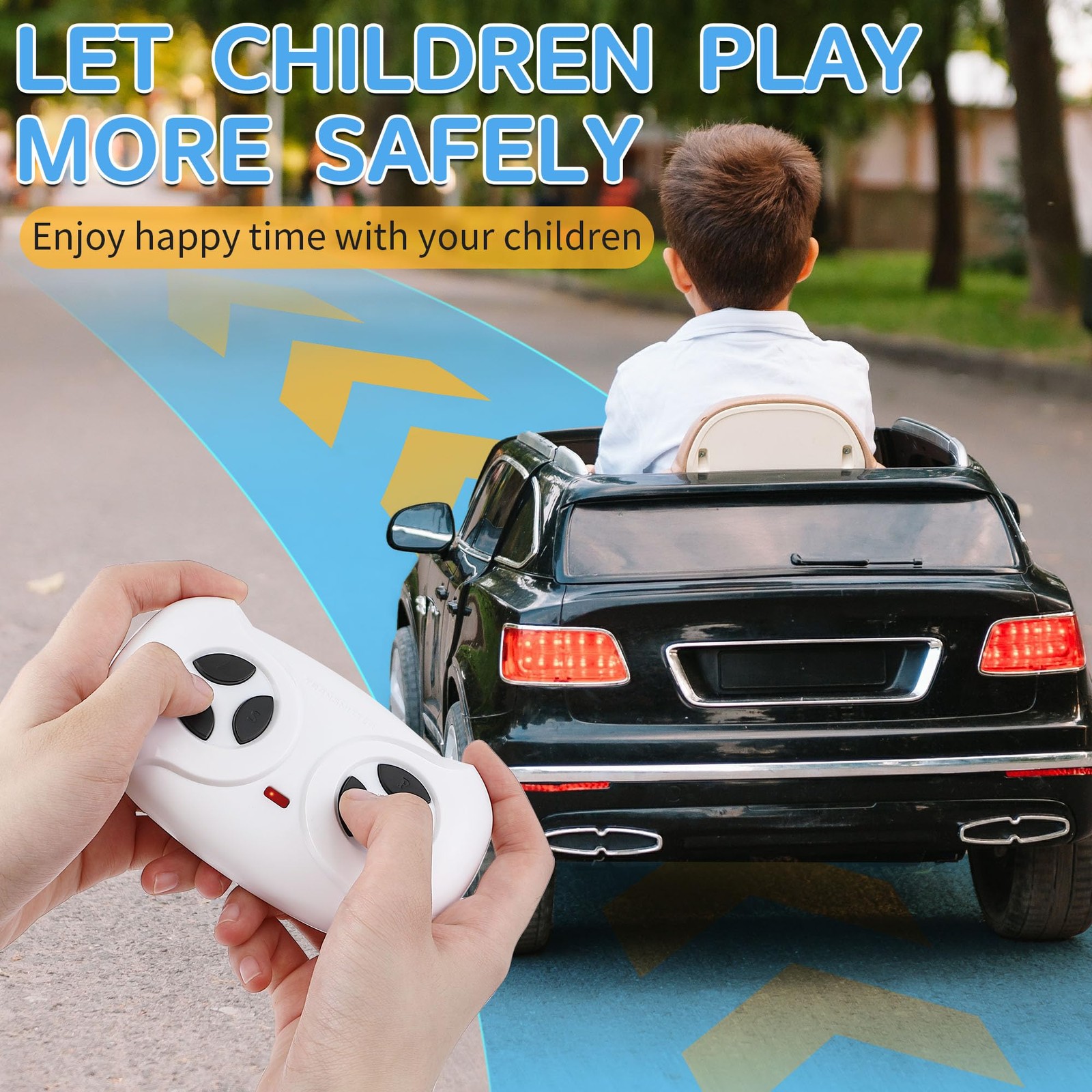2.4G Remote Control for Kids Electric Car, White Remote Control for 12V Elect…