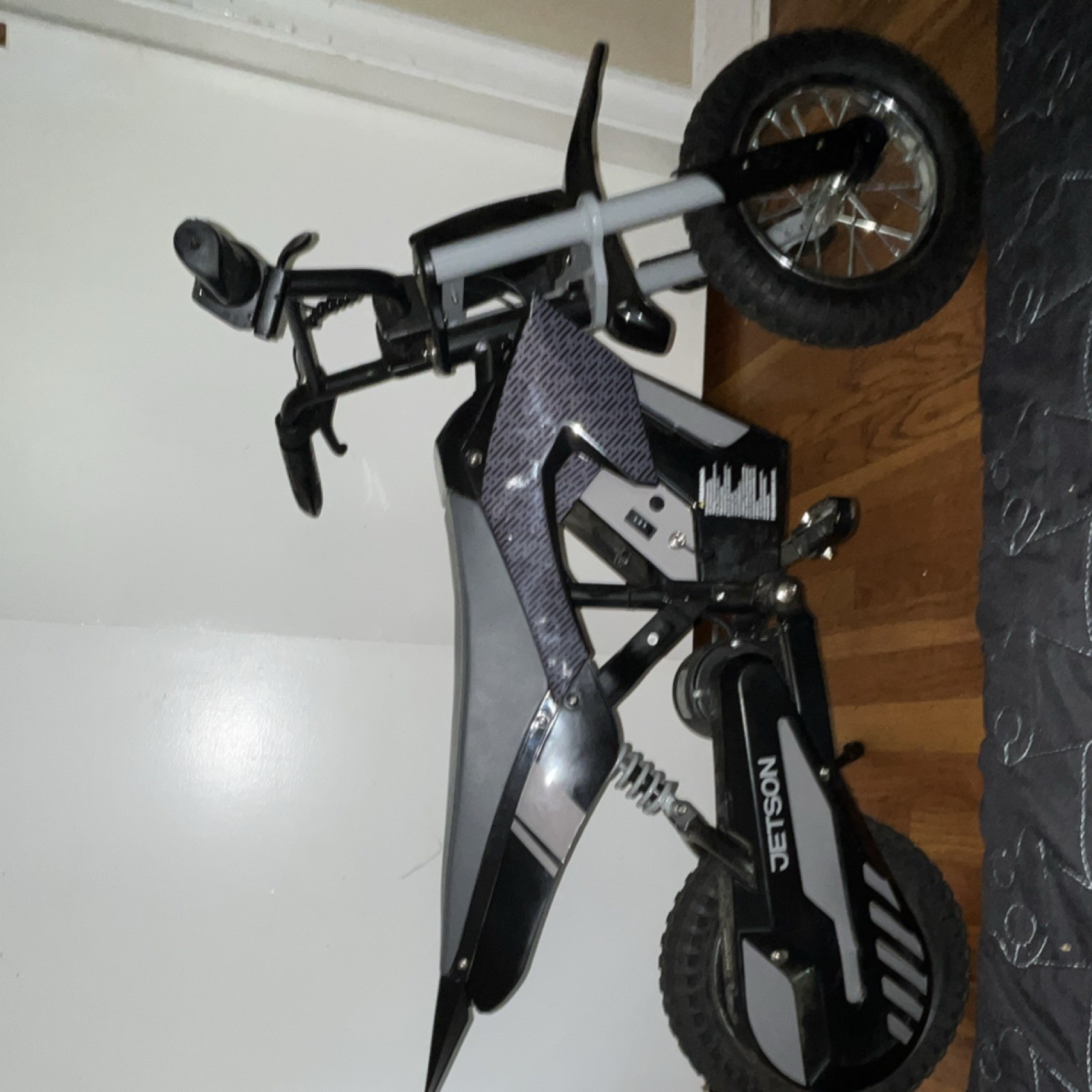Jetson Electric Ride-On Motorcycle Black